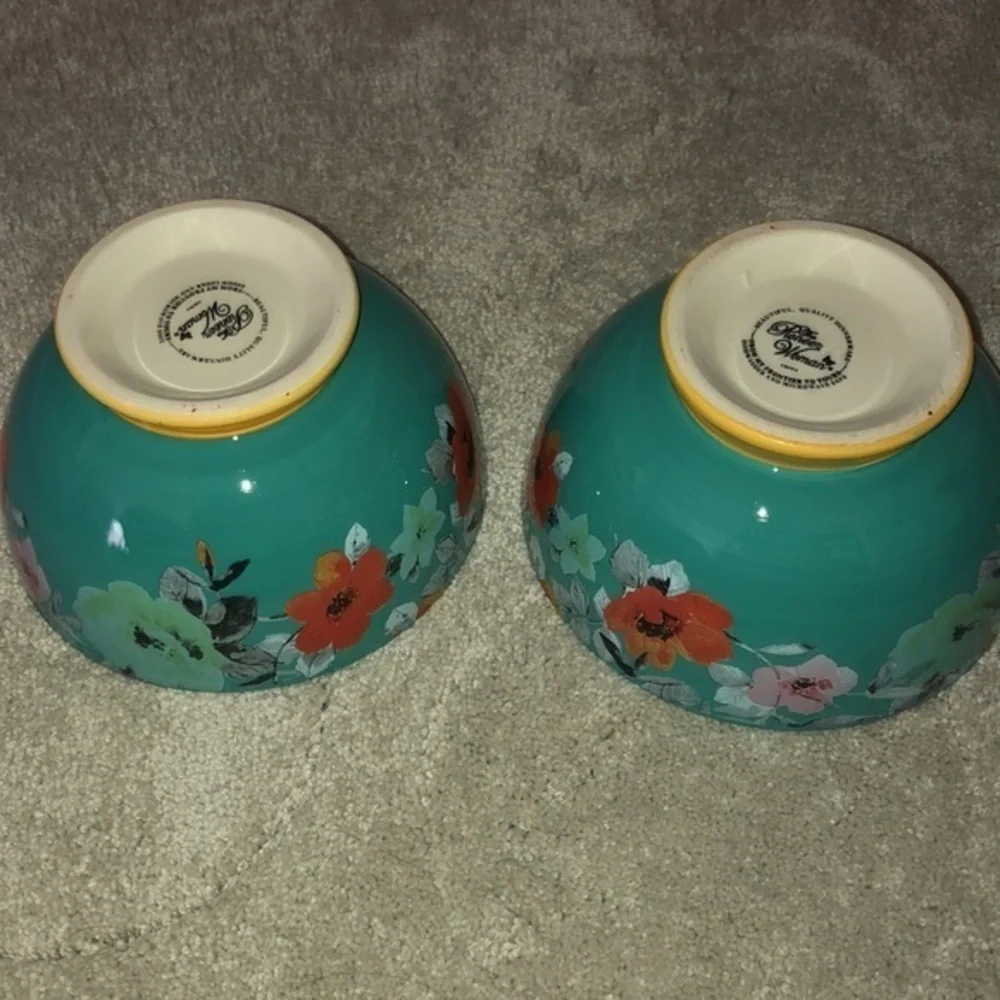 The Pioneer Woman Cereal Bowl Set‎ (2) Floral